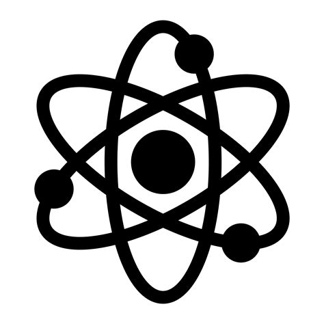 Dynamic Atom Molecule Science Symbol vector icon 551469 Vector Art at Vecteezy