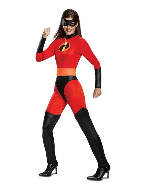 Incredibles 2 Mrs. Incredible Classic Adult Costume - SpicyLegs.com