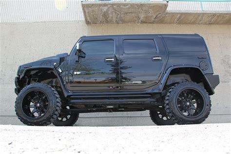 Black H2 | Hummer h2, Hummer truck, Hummer