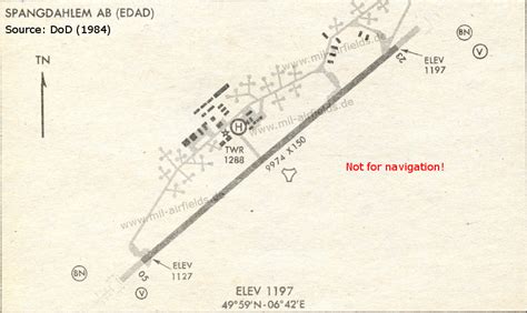 Spangdahlem Air Base Building Map