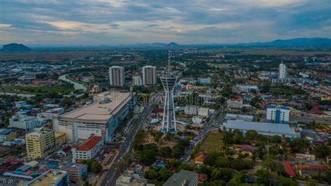 Beautiful Alor Setar Town at Night Editorial Photo - Image of view, landmark: 140776351