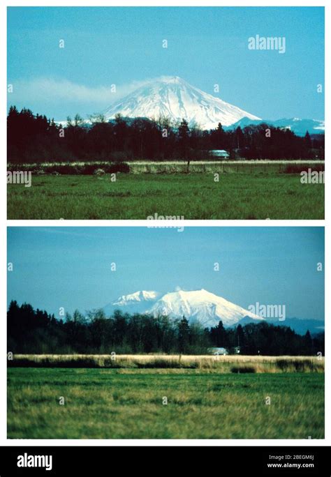 Mount St Helens Before Eruption