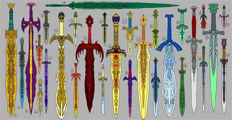 Types Of Fantasy Swords