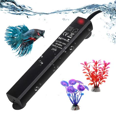 SZELAM 25W Smart Mini Aquarium Heater, Betta Fish Tank Heater Thermostat... 745844198734 | eBay