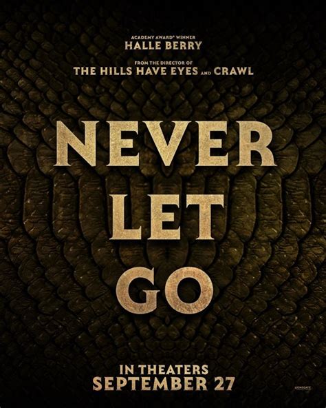 Never Let Go movie large poster.