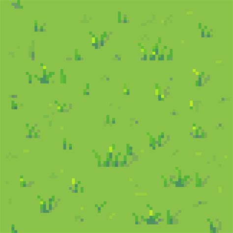 Pixel Art Grass Texture