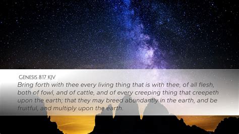 Genesis 8:17 KJV Desktop Wallpaper - Bring forth with thee every living ...