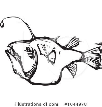 Anglerfish Clipart #1044978 - Illustration by xunantunich