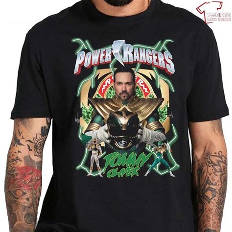 Green Ranger Tommy Oliver Shirt - T-shirts Low Price