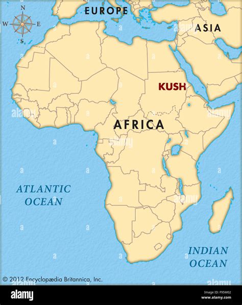 Map Of Ancient Kush / Early African Kingdoms - Prior to the kushites ...