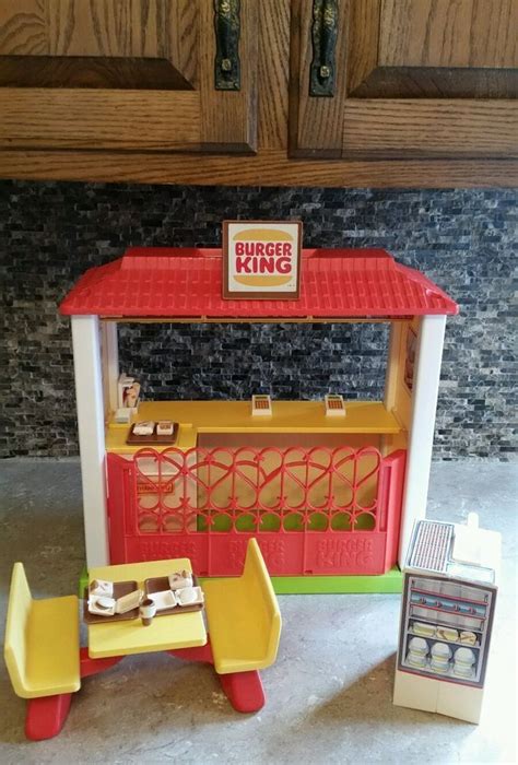 Vintage 1982 Mattel Barbie/Dolls Burger King Restaurant With Accessories Playset | Barbie doll ...