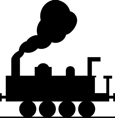 Steam - Train Clip Art - Png Download - Full Size Clipart (#20799) - PinClipart