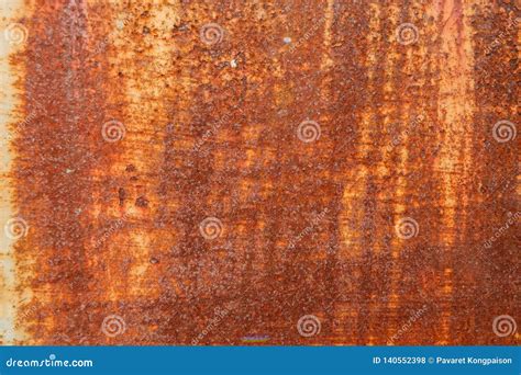 Metal Wall is Rusting Background Stock Photo - Image of dirty, grungy: 140552398