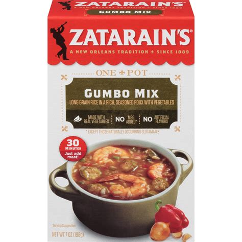 Zatarain's Gumbo Rice, 7 oz - Walmart.com