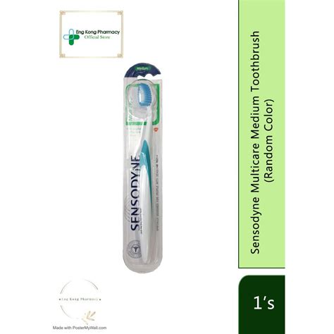 SENSODYNE MULTICARE MEDIUM TOOTHBRUSH/BERUS GIGI SEDERHANA (1 PCS/5 PCS ...