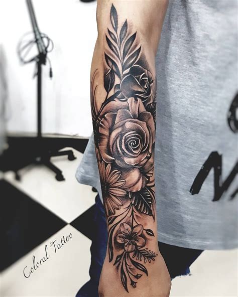 flower cover up tattoos on arm - Venerable Blogsphere Ajax