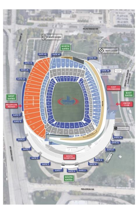 Soldier Field Seating Chart 2024 | Best Seats in Bears' Stadium - SeatGraph