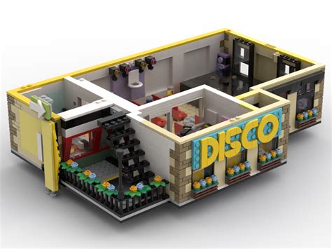 LEGO MOC SitCom Suite - BTS Dynamite Club by Brick Artisan | Rebrickable - Build with LEGO