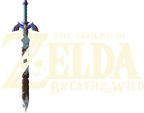 The legend of zelda breath of the wild logo png images transparent bac