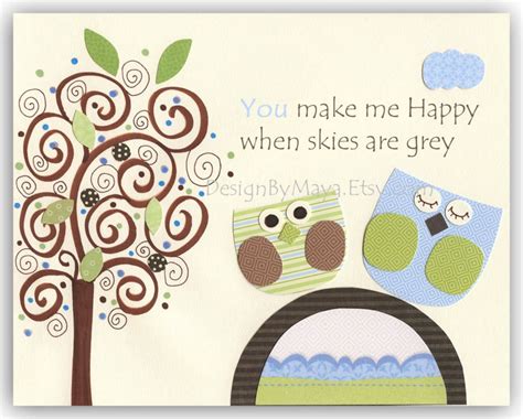 Baby Boy Nursery Wall Art Decor Children Art Print - Etsy