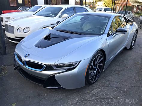 BMW I8 Silver - Exotic Cars - UNIQ Los Angeles