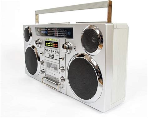 GPO Brooklyn Boombox: the 1980s CD and Cassette Player with Bluetooth Speaker - The Foyager