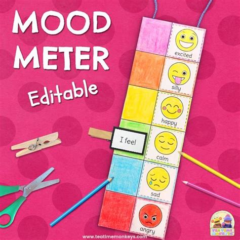 Mood Meter Printable - Printable Word Searches