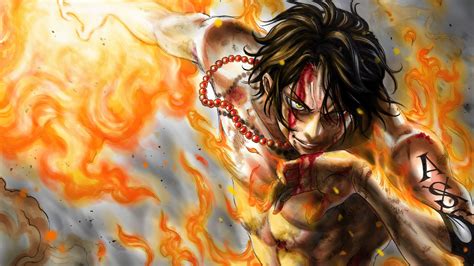 1920x1080 One Piece Fire 4k Laptop Full HD 1080P ,HD 4k Wallpapers,Images,Backgrounds,Photos and ...