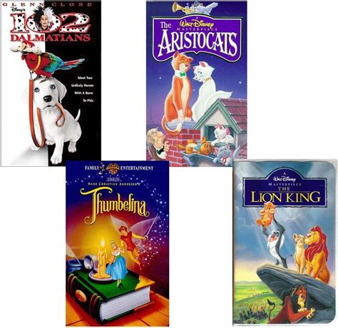 Buy Pack Walt Disney Warner Bros Vhs Animated Classics Vhs Tape | The ...