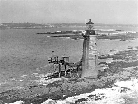 Ram Island Ledge Lighthouse, Maine at Lighthousefriends.com