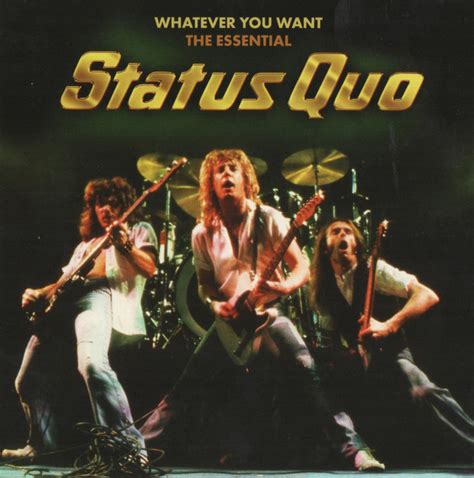 Status Quo – Whatever You Want, The Essential (2016, CD) - Discogs