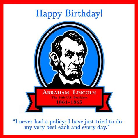 ABRAHAM LINCOLN BIRTHDAY CLIPART - 74px Image #2