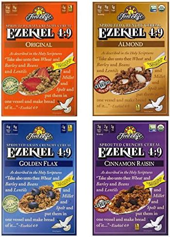 Amazon.com: Ezekiel 4:9 Sprouted Whole Grain Cereal, Almond, 16 Ounce (Pack of 6): Cold ...