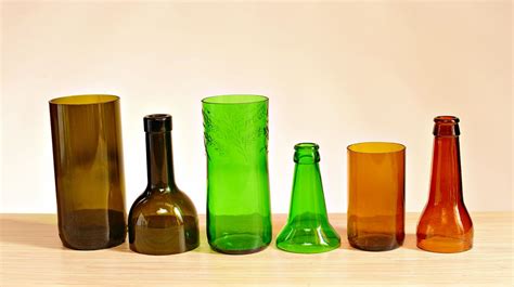 Cut Glass Bottles With String & 5 DIY Projects Using Cut Glass Bottles