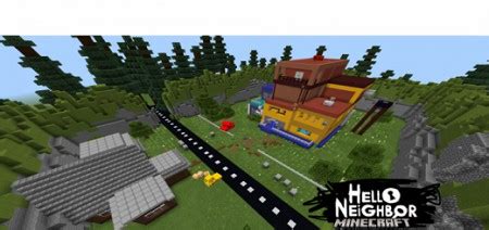 Hello Neighbor In Minecraft Map | Maps for Minecraft PE