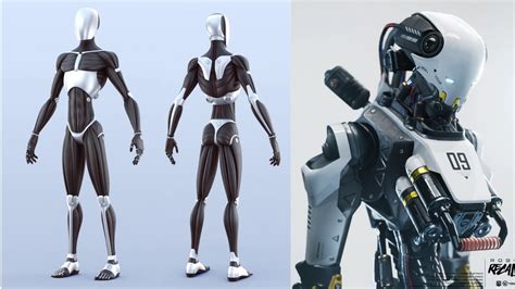 10 Humanoid Robots Concept Art We Can't Wait To See In Real Life - Sci Fi Logic