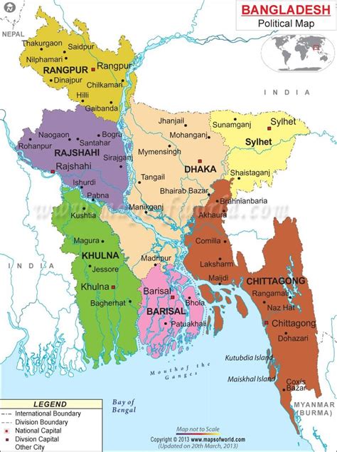 bangladesh-political-map.jpg - Map Pictures