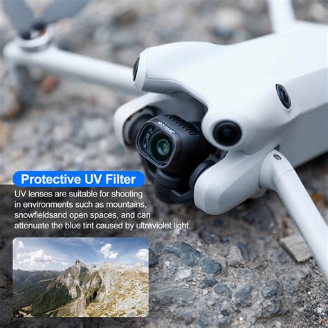 SKYREAT UV Filters Set for DJI Mini 4 Pro Accessories (Plastic Version) - Skyreat