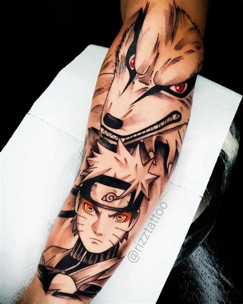 Top 67+ naruto and kurama tattoo latest - in.cdgdbentre