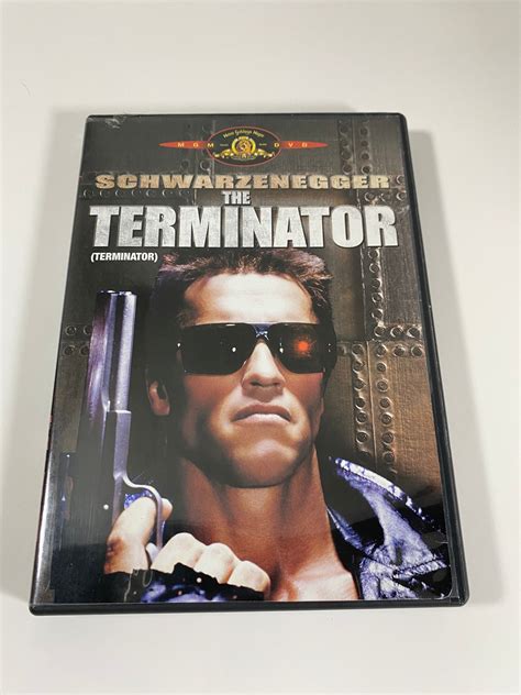 Retro the Terminator DVD Starring: Arnold Schwarzenegger - Etsy