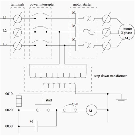 Simple Motor Control Circuit Diagram