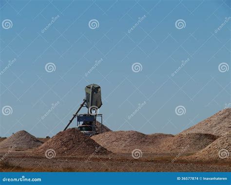 Opal mines in Coober Pedy stock photo. Image of south - 36577874