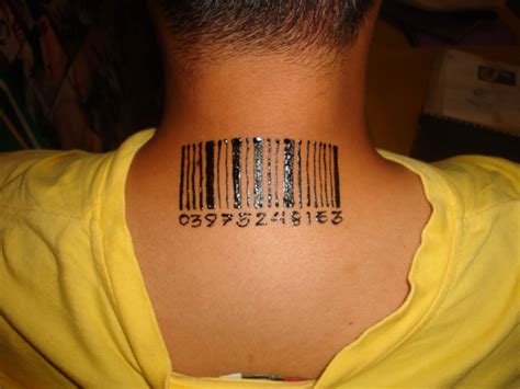 Barcode Tattoos Designs, Ideas and Meaning - Tattoos For You