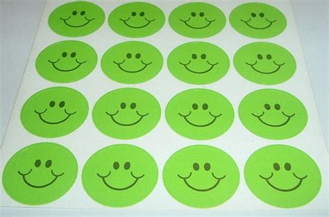 Lime scented Smiley Face stickers | Sticker book, Face stickers, Lime scent