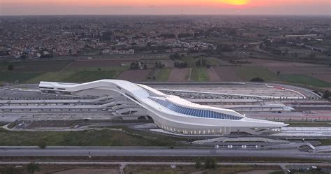 'napoli afragola' railway station by zaha hadid architects