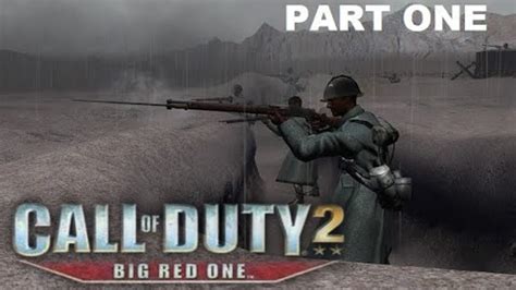 Call of Duty 2: Big Red One REMAKE Mission 1: Baptism by Fire - YouTube