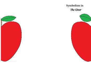 The Giver Symbolism Brochure (The Apple Worksheet)