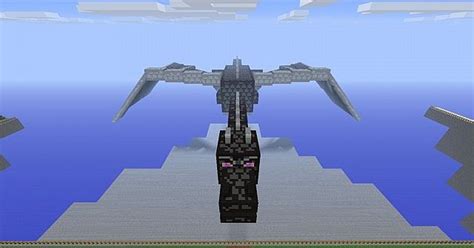 Ender Dragon Statue Minecraft Project