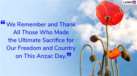 Anzac Day 2020 Messages: WhatsApp Stickers, Facebook Greetings, GIF Images, and Quotes to Send ...