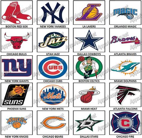 sports logo quiz answers 10 free Cliparts | Download images on ...